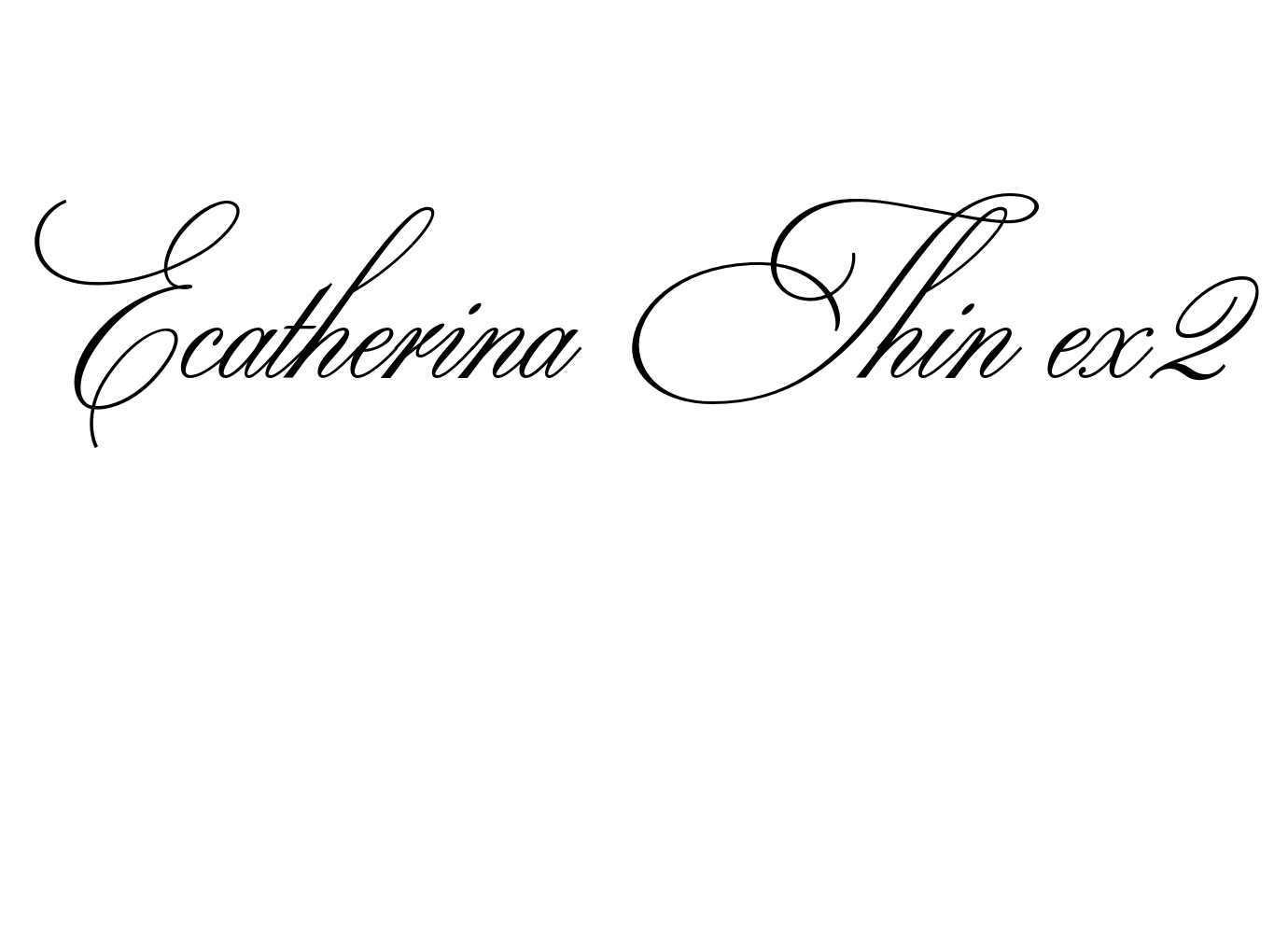 Ecatherina Thin ex2